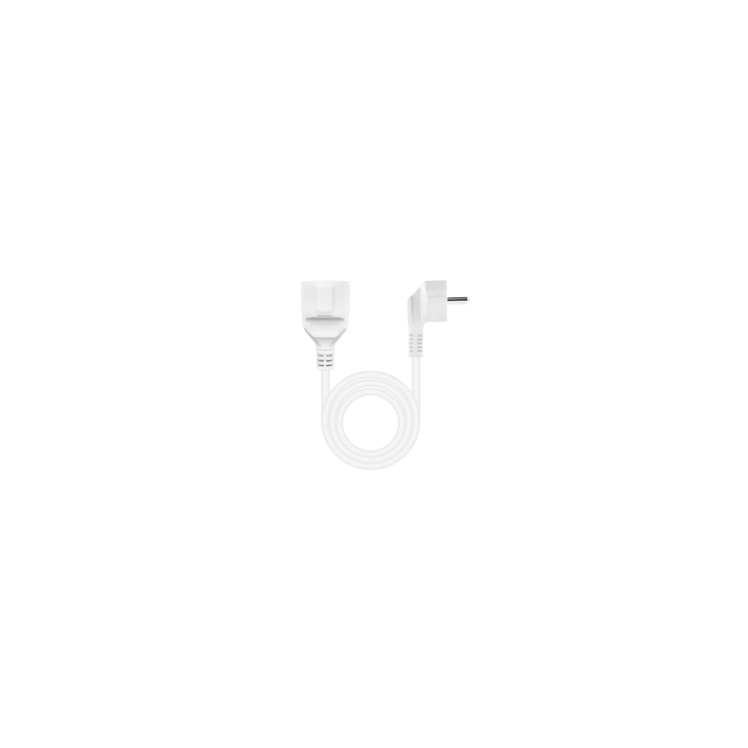 Nanocable Schuko H-Schuko M 3m Blanco (10.22.0603-W) - Imagen 3