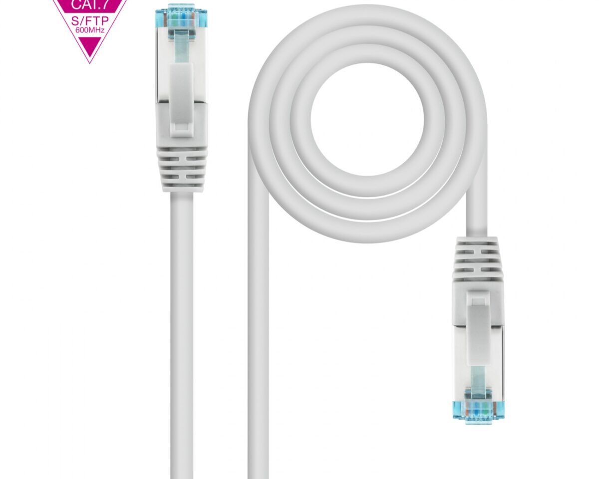 Alternative view of Latiguillo Nanocable Cat.7 SFTP 25m Gris (10.20.1725)