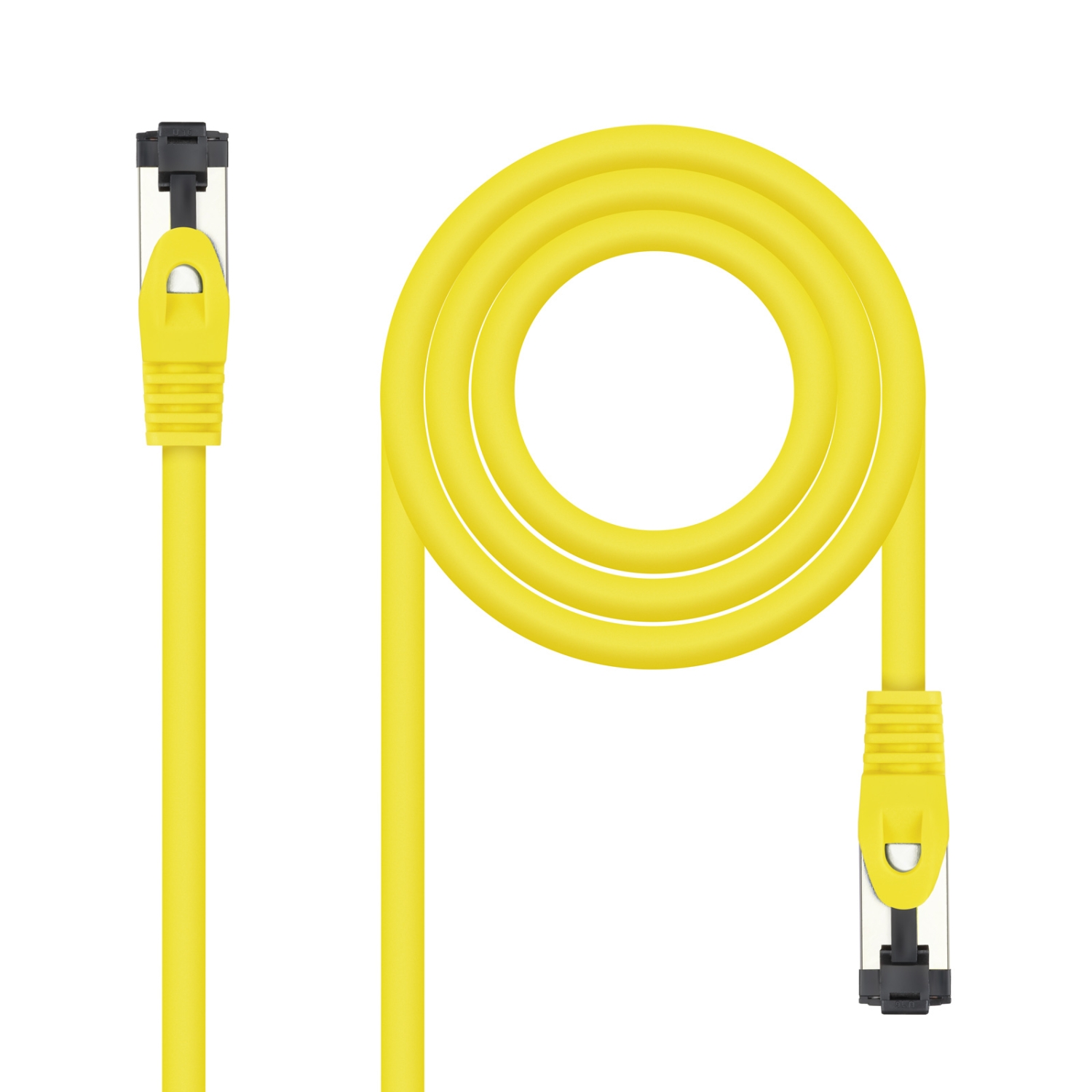 Nanocable Cat8.1 SSTP Amarillo 25cm(10.20.2000-L25-Y) - Imagen 2