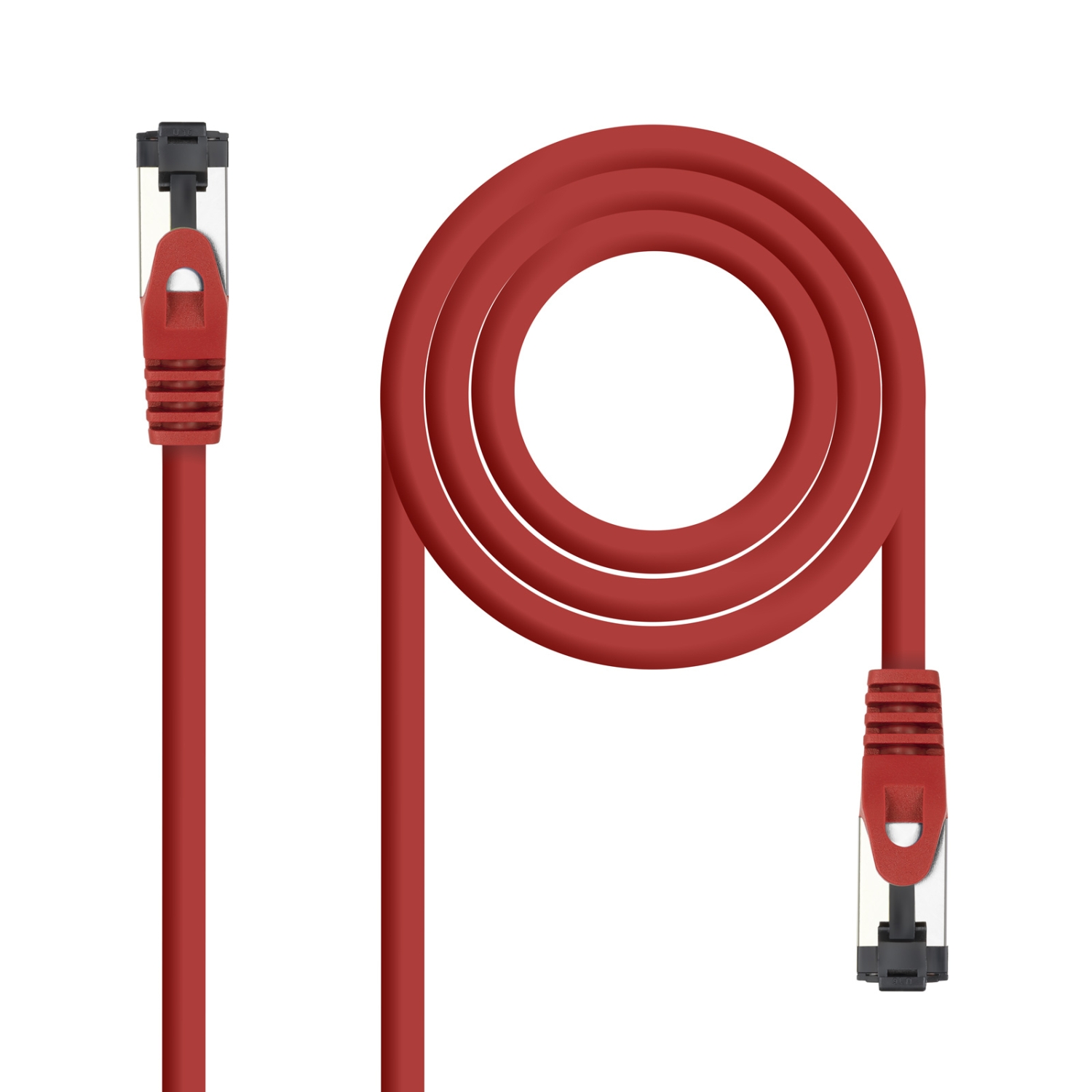 Cable Nanocable Cat.8.1 SSTP Rojo 0.5m (10.20.2000-R) - Imagen 2