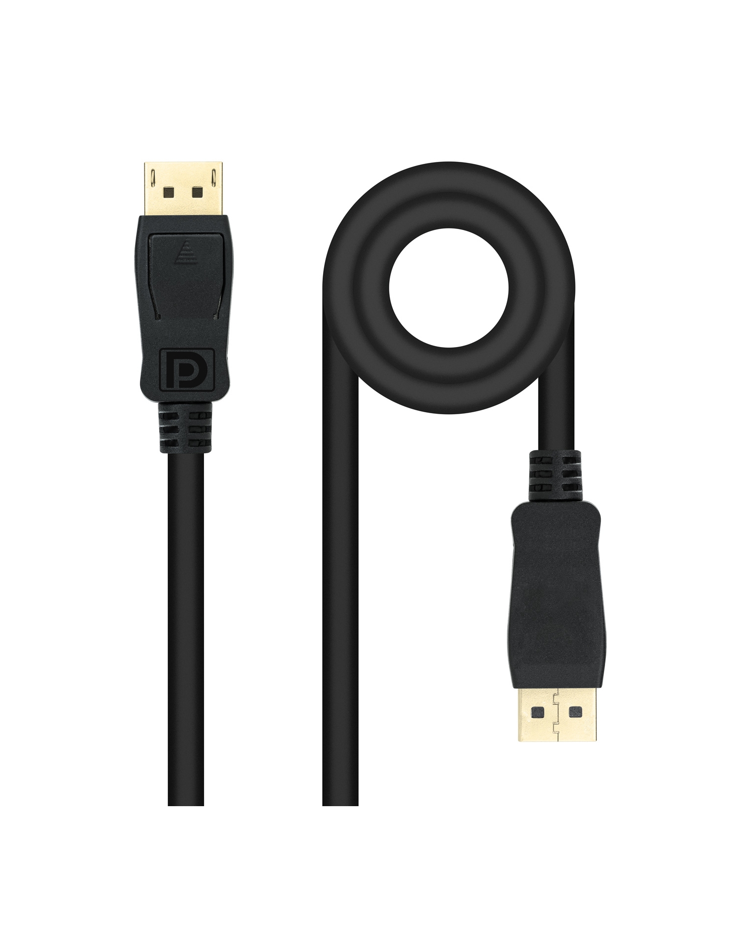 Nanocable DP 1.4/M a DP/M 5m Negro (10.15.2605) - Imagen 2