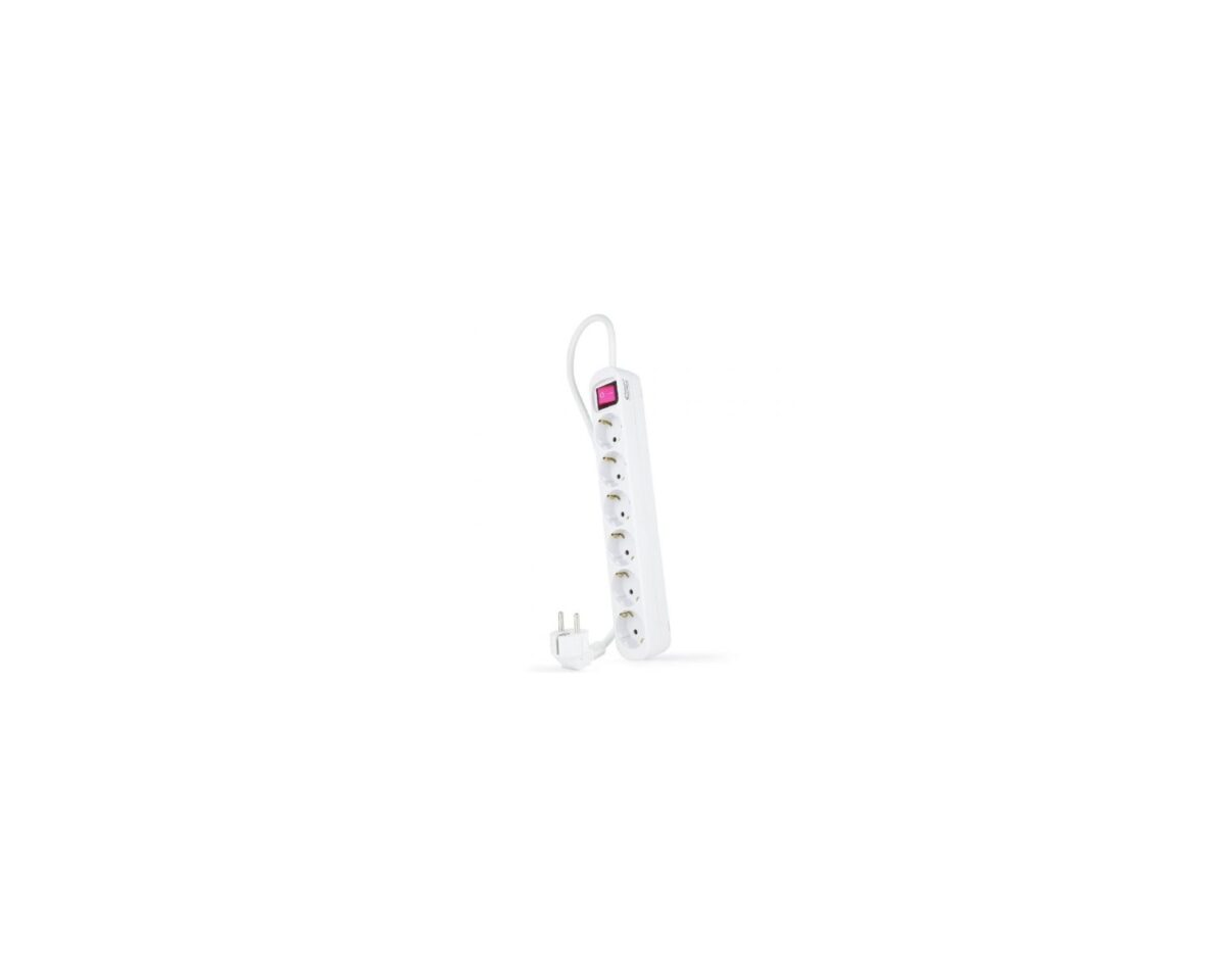 Alternative view of Regleta Nanocable 6xSchuko Interruptor (10.37.0006)