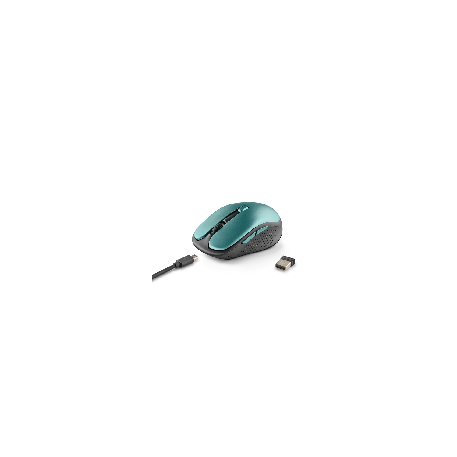 Ratón NGS Óptico RF 2.4GHz 1600dpi Azul (EVORUSTICE) - Imagen 3