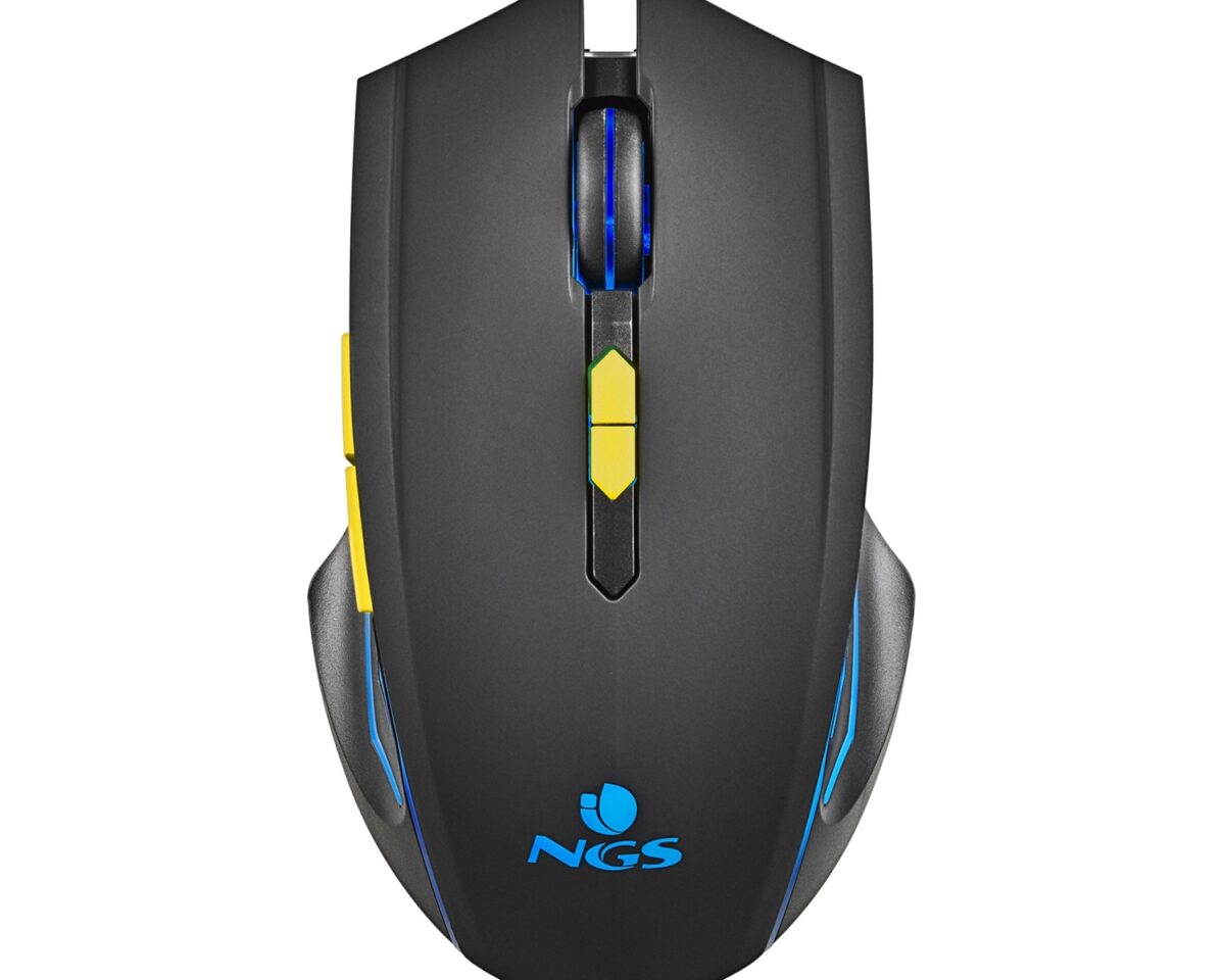 Alternative view of Ratón Gaming NGS LED Wireless 3200dpi Negro (GMX-200)