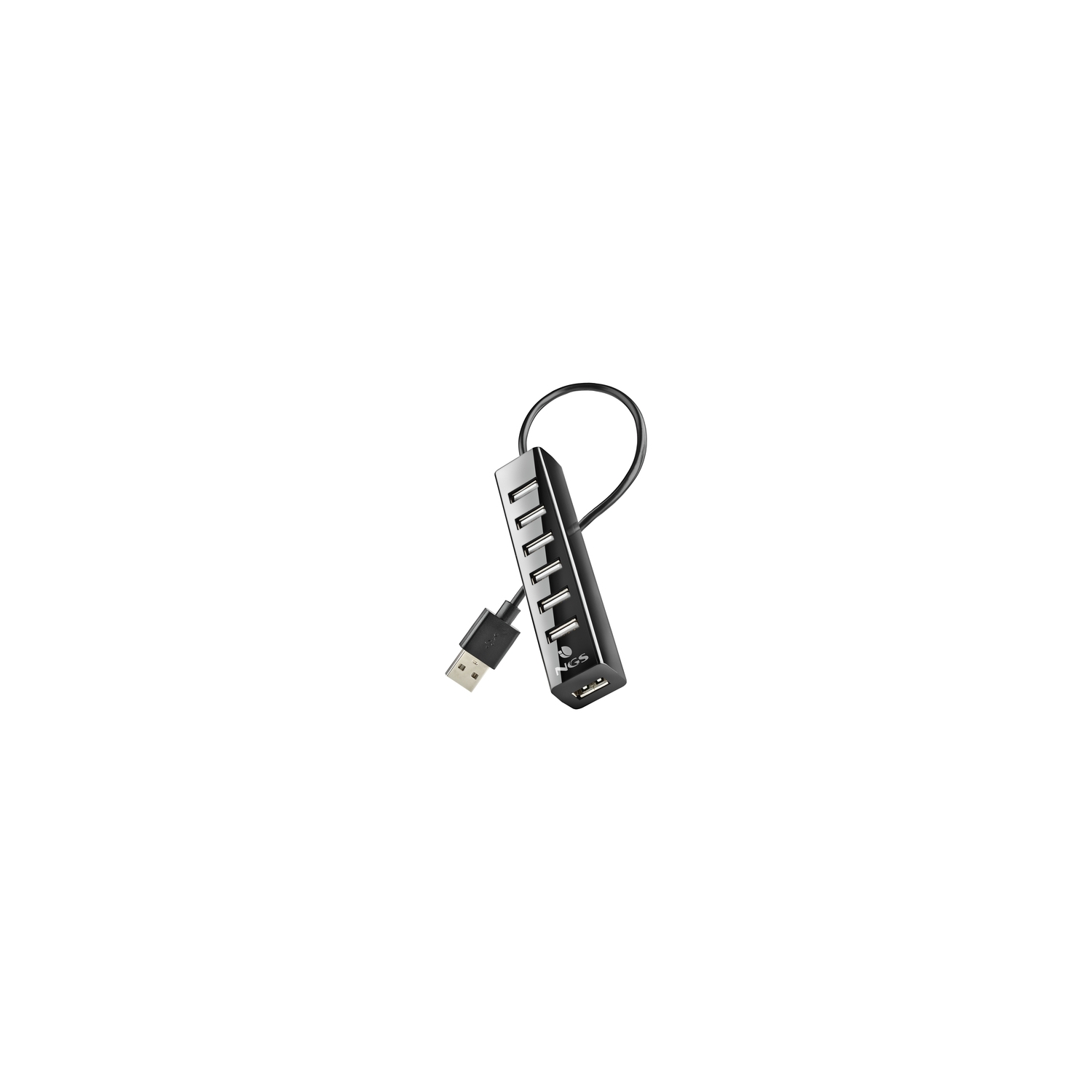 Hub NGS 7xUSB 2.0 Negro (IHUB7TINY) - Imagen 3