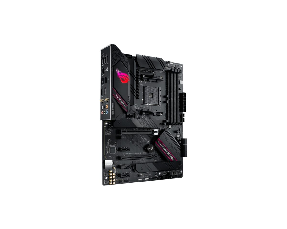 Alternative view of ASUS ROG STRIX B550-F GA WIFI II: (AM4) 4DDR4 HDMI ATX