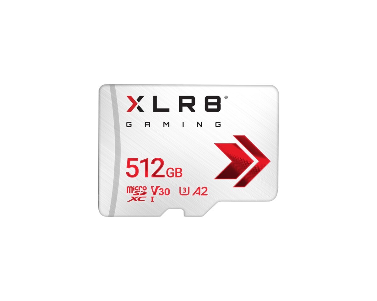 Alternative view of PNY XLR8 Micro SDXC 512Gb (P-SDU512V32100XR-GE)