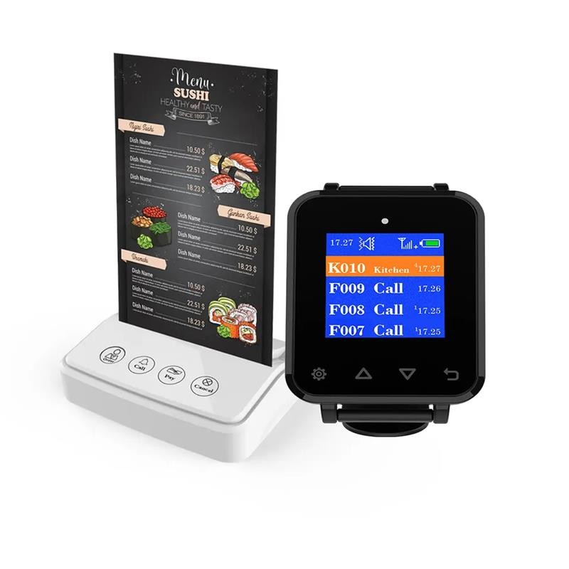 RELOJ AVISADOR DE CAMAREROS AVPOS 1YR GARANTIA - Imagen 5