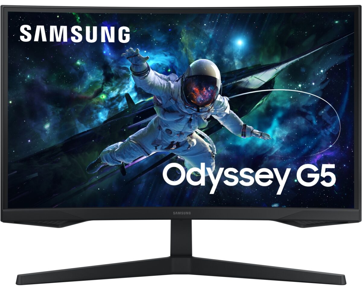 Alternative view of Monitor Samsung 27" QHD Curvo Negro (LS27CG552EUXEN)
