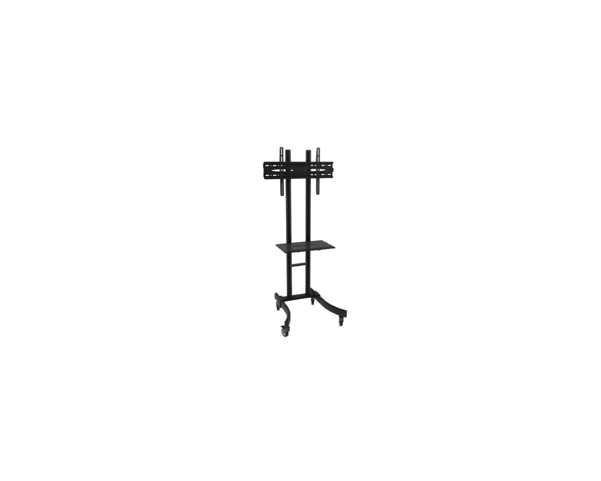 Alternative view of Soporte TV Approx Suelo Ruedas 30"-55" Negro (APPST05)