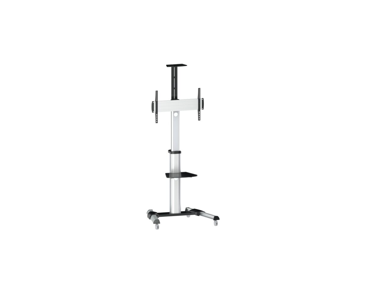 Alternative view of Soporte Suelo TOOQ 37"-70" Inclina Ruedas (FS1870M-B)