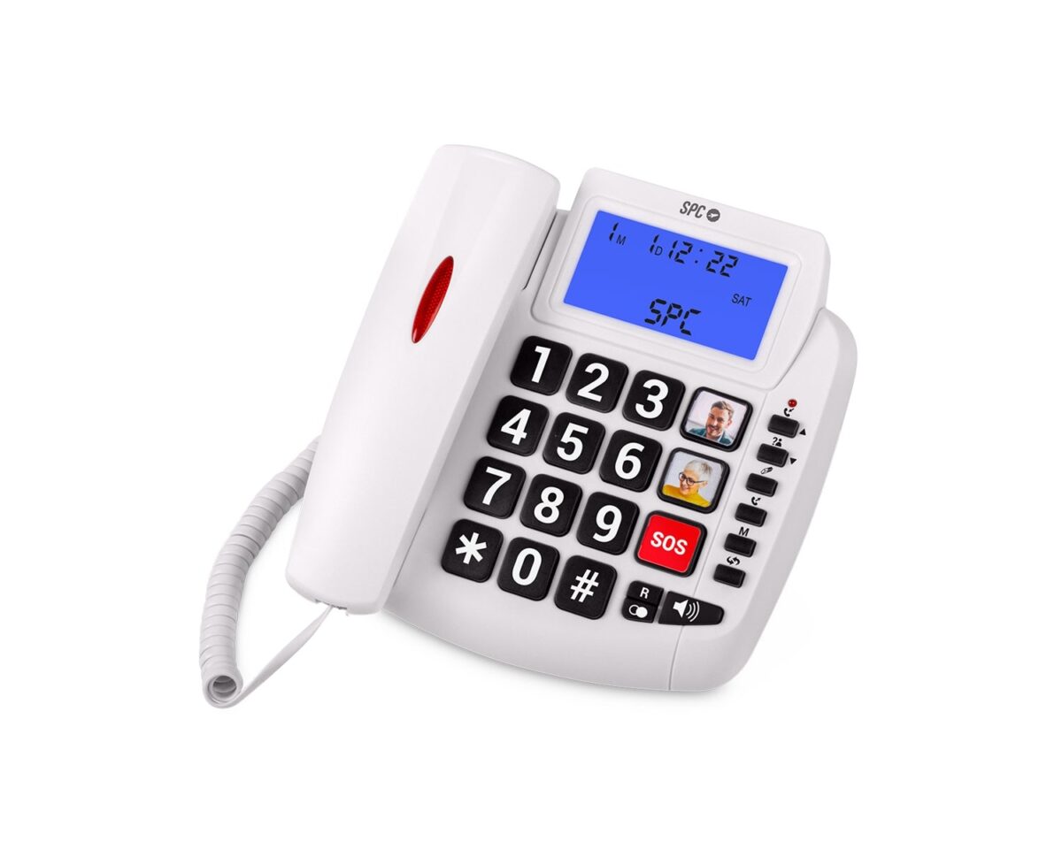 Alternative view of Teléfono Fijo SPC Comfort Volume 2 Blanco (3296B)