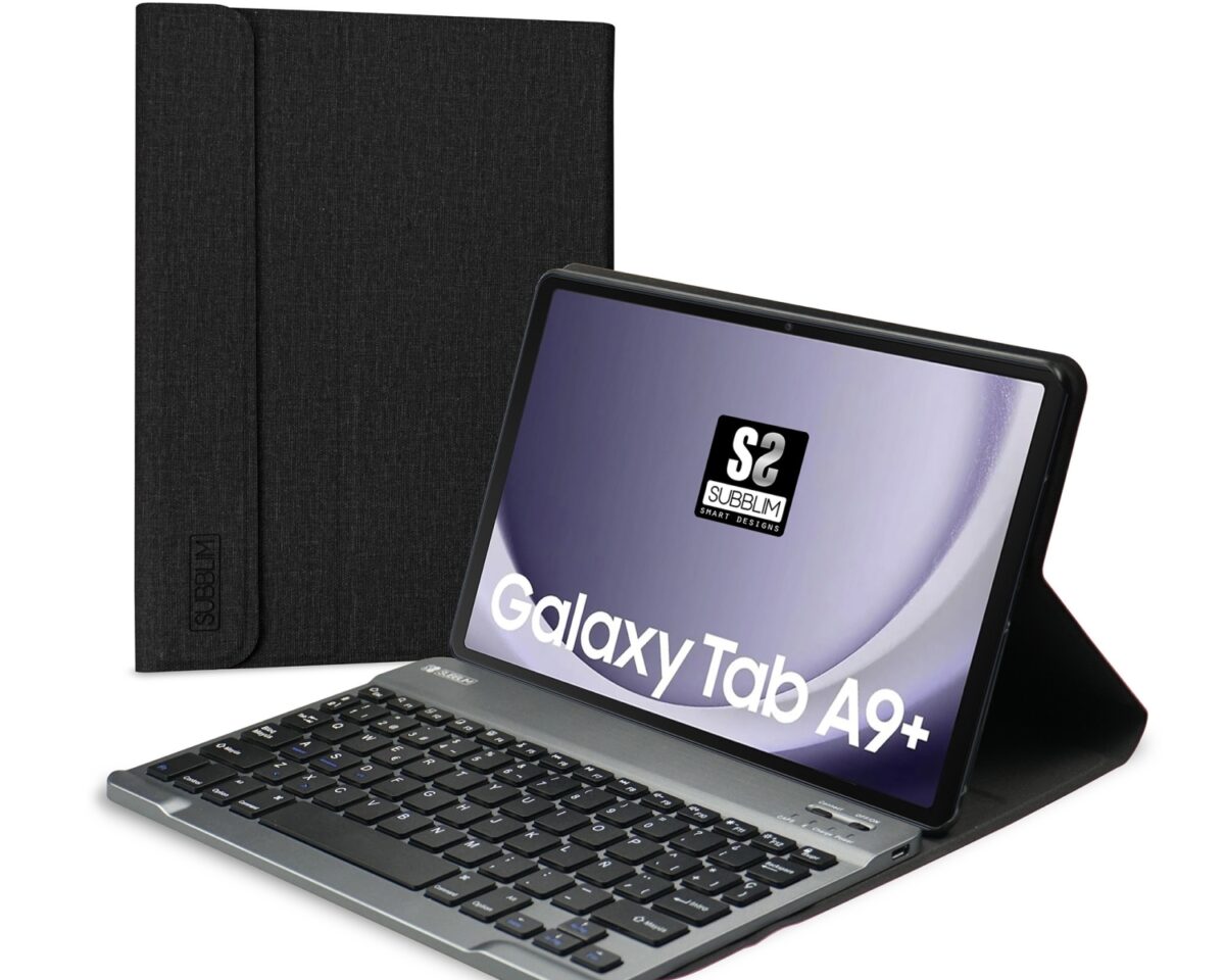 Alternative view of Funda+Teclado SUBBLIM A9+ 11" BT Negra (SUBKT3-BTS060)