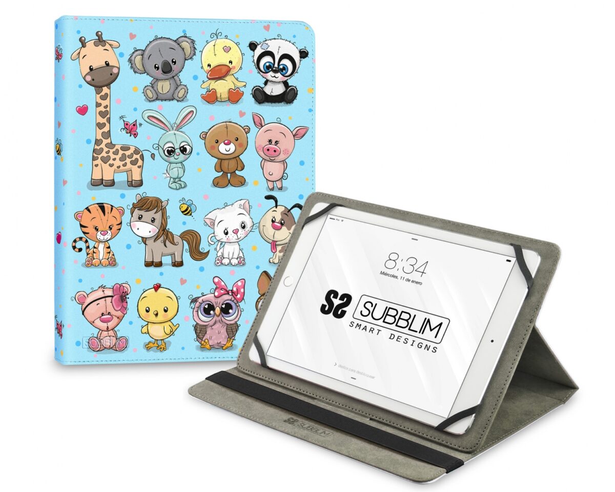 Alternative view of Funda SUBBLIM Trendy Animals 11" Folio (SUBCUT-4TC015)