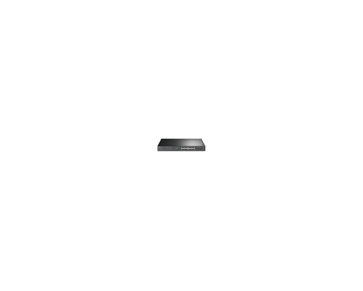 Alternative view of Switch TP-Link 16xRJ45 PoE+ Rack Negro (TL-SG1218MPE)
