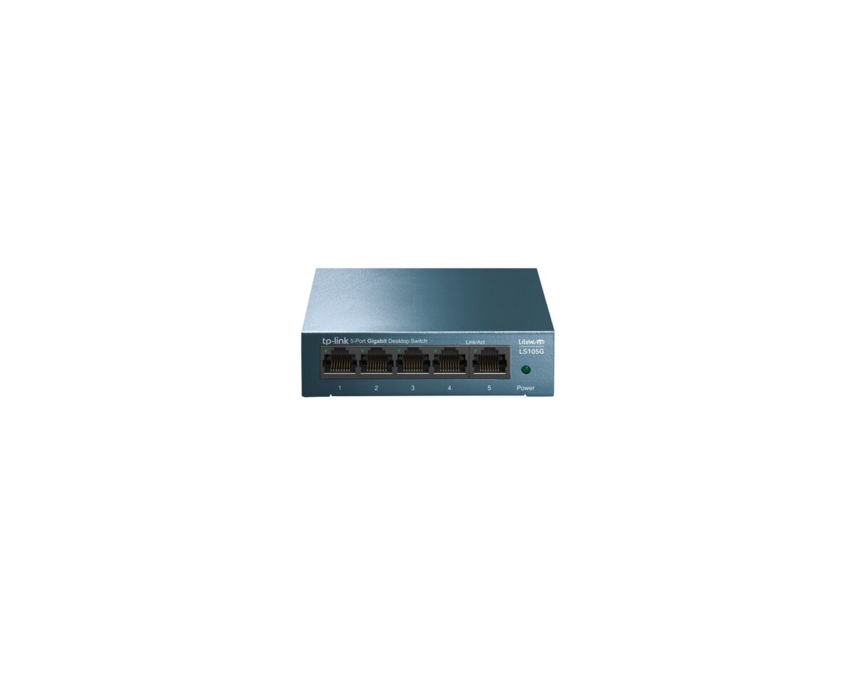 Alternative view of Switch TP-Link 5xRJ45 GbE Azul (LS105G)