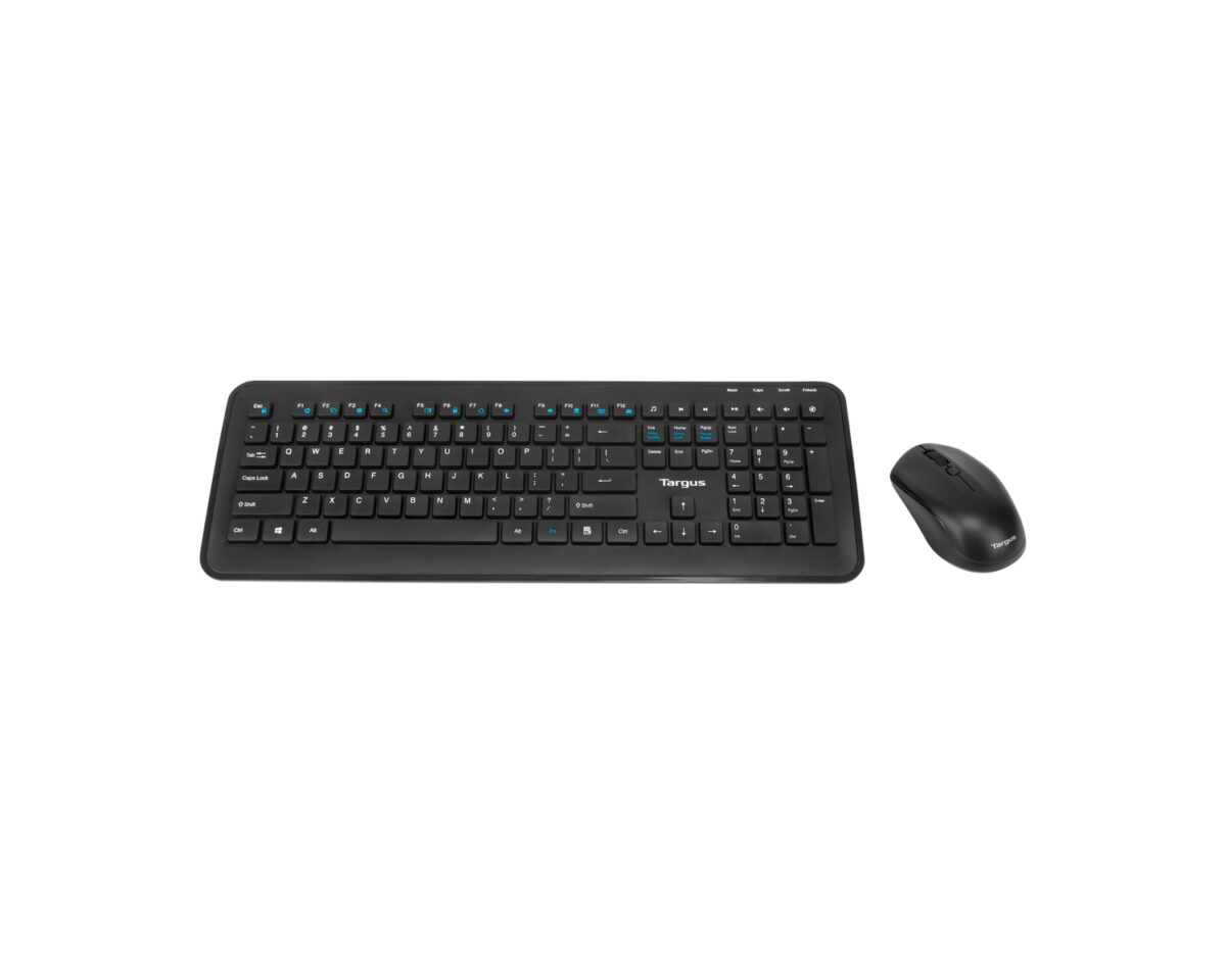 Alternative view of Teclado+Ratón Targus RF 2.4GHz Negro (AKM610ES)