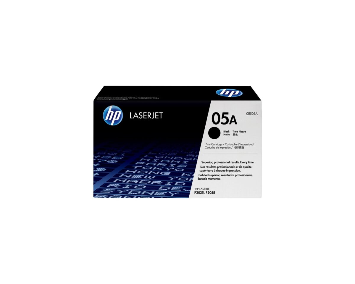 Alternative view of Toner HP LaserJet 05A Negro 2300 páginas (CE505A)