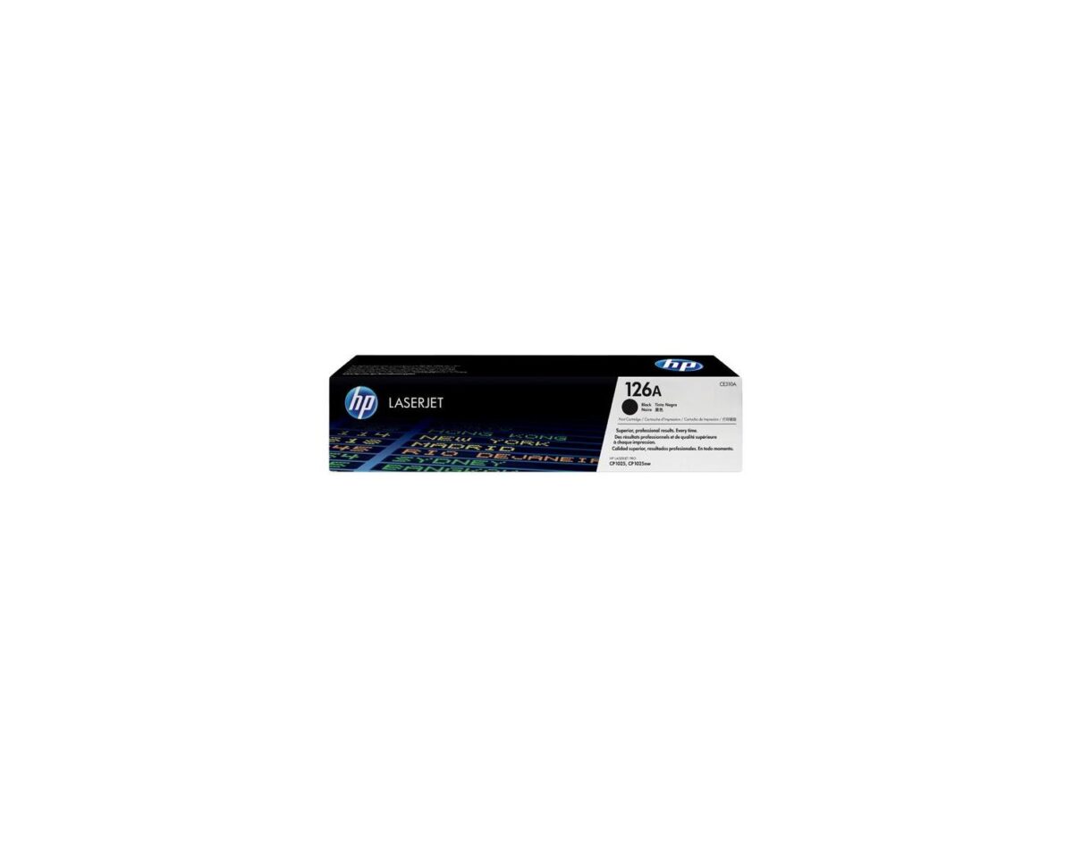 Alternative view of Toner HP LaserJet Pro 126A Negro 1200 páginas (CE310A)