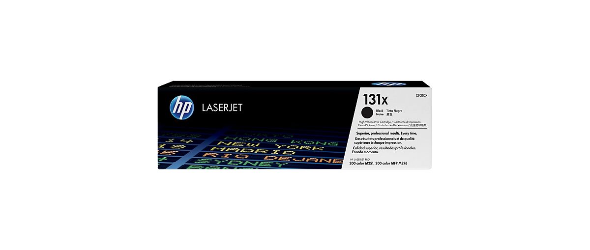 Alternative view of Toner HP LaserJet Pro 131X Negro 2400 páginas (CF210X)
