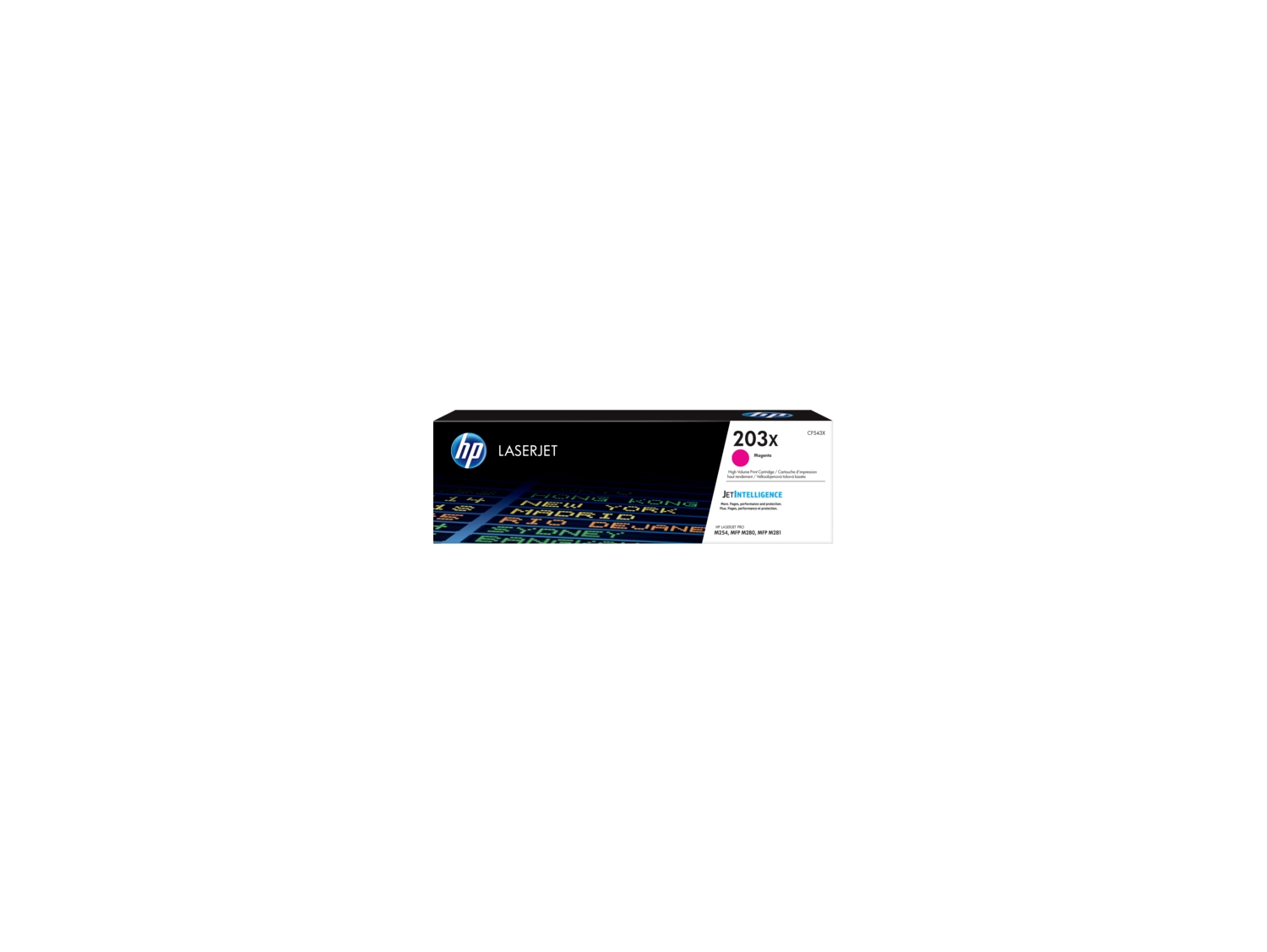 Toner HP LaserJet Pro 203X Magenta 2500 pág (CF543X) - Imagen 2