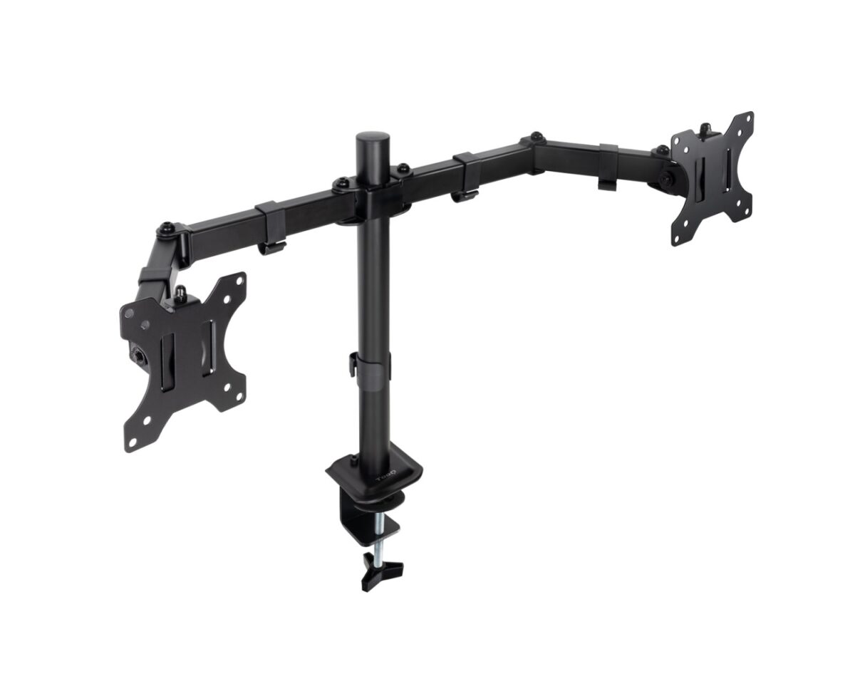 Alternative view of Soporte Mesa TooQ Gira/Inclina 17-27" Negro(DB1802TN-B)