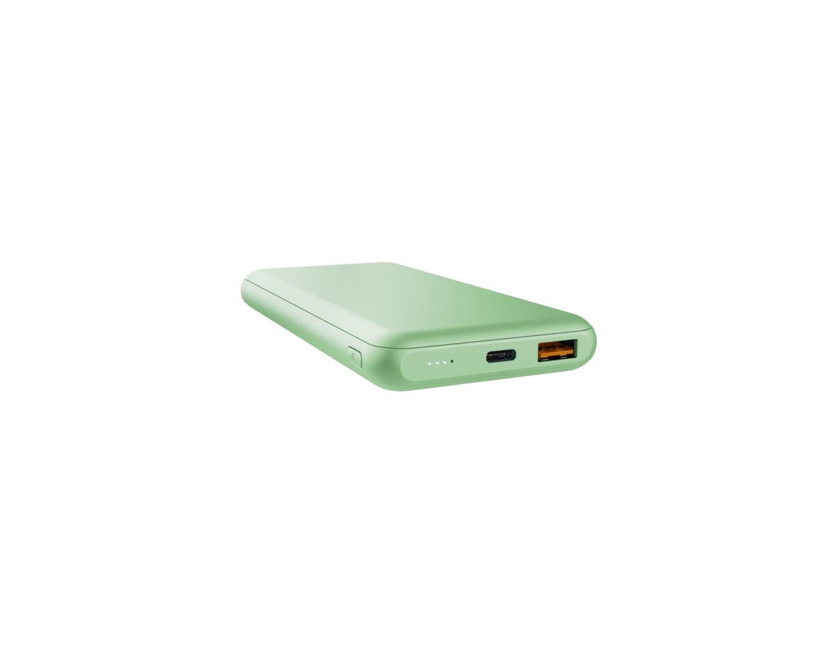 Alternative view of Powerbank Trust Redoh 10000mAh 37Wh USB-C Verde (25033)
