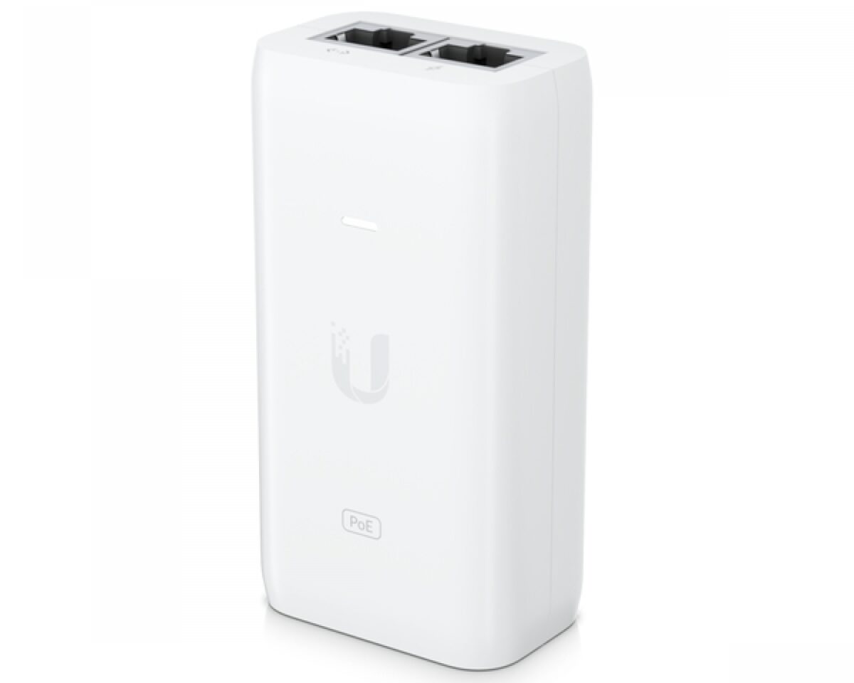 Alternative view of Adaptador Ubiquiti Inyector PoE 48V GbE Blanco (U-PoE)
