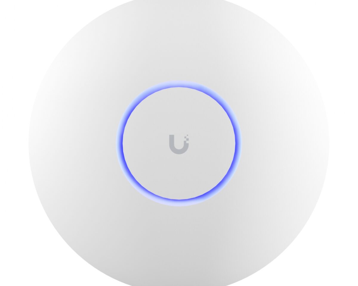Alternative view of Pto Acceso Ubiquiti 1xRJ45 WiFi 7 PoE+ Blanco (U7-PRO)