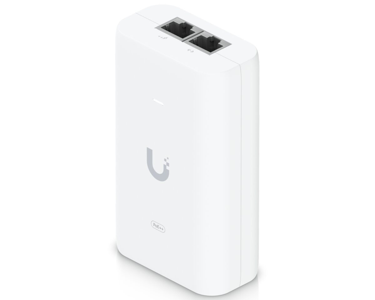 Alternative view of Inyector PoE Ubiquiti 48V 30W Blanco (U-POE+)