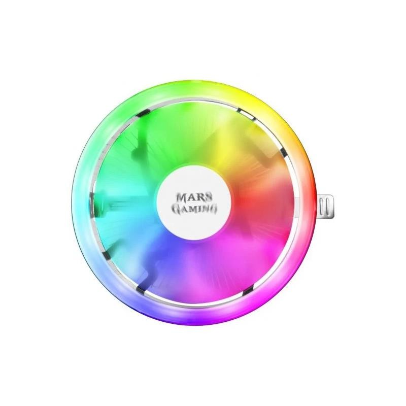 Alternative view of Ventilador Mars Gaming 120mm 120W RGB Negro (MCPU120)