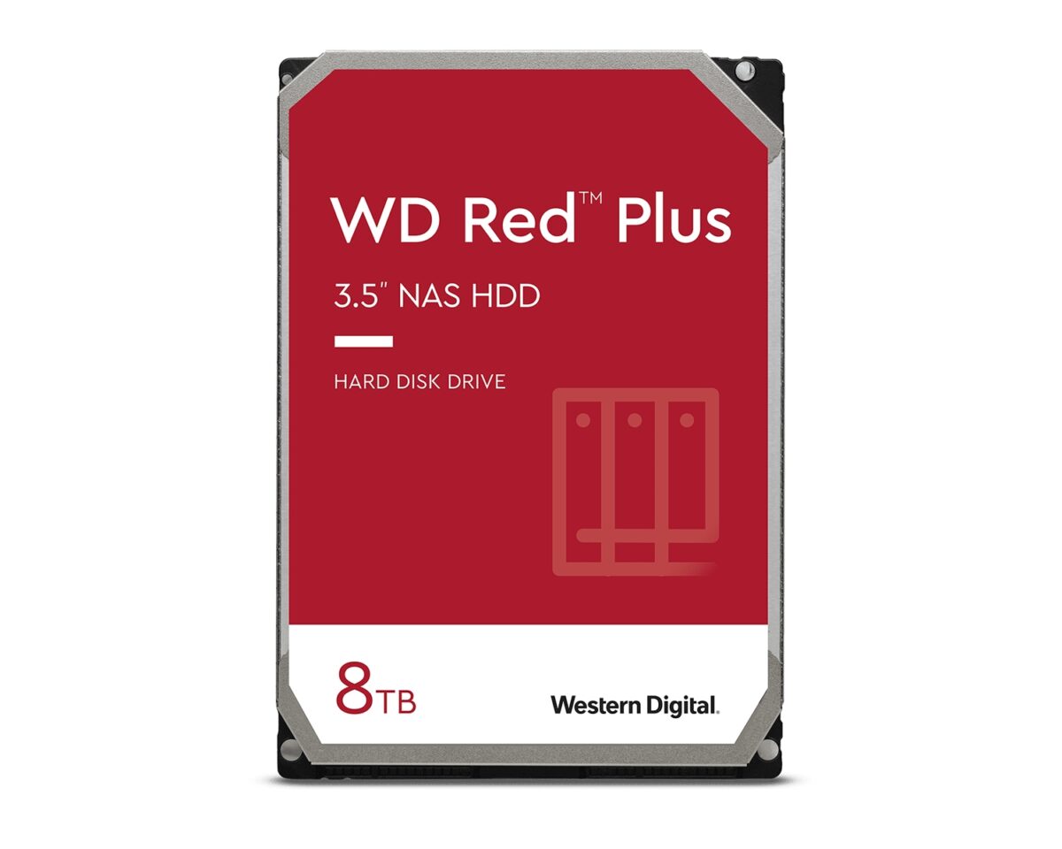 Alternative view of Disco WD Red Plus 3.5" 8Tb SATA3 256Mb NAS (WD80EFPX)