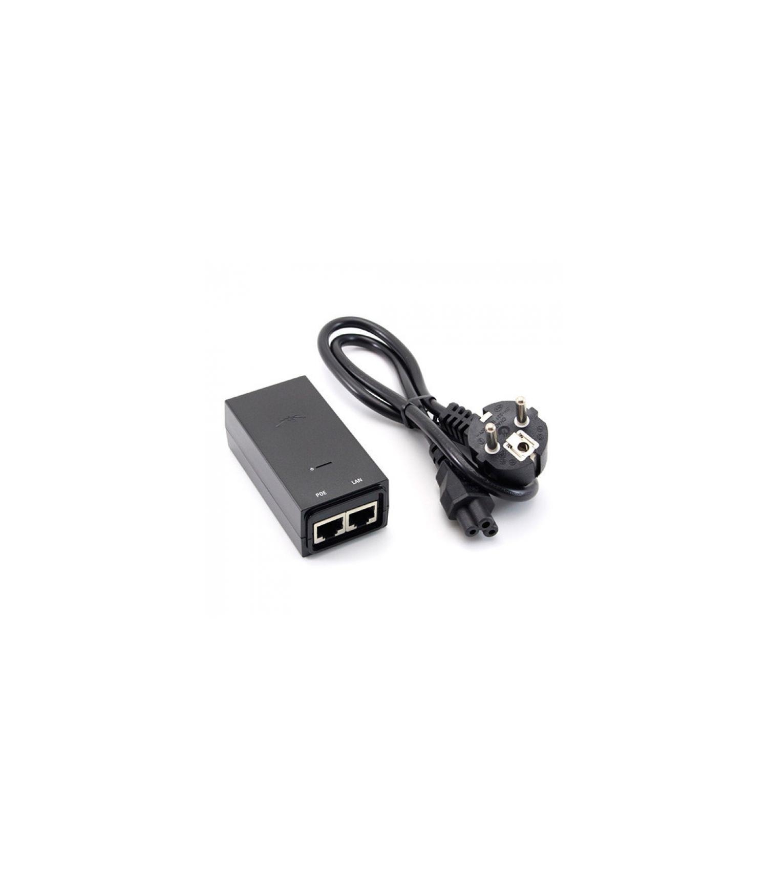 Inyector PoE Ubiquiti 24VDC Negro (POE-24-24W-G) - Imagen 3