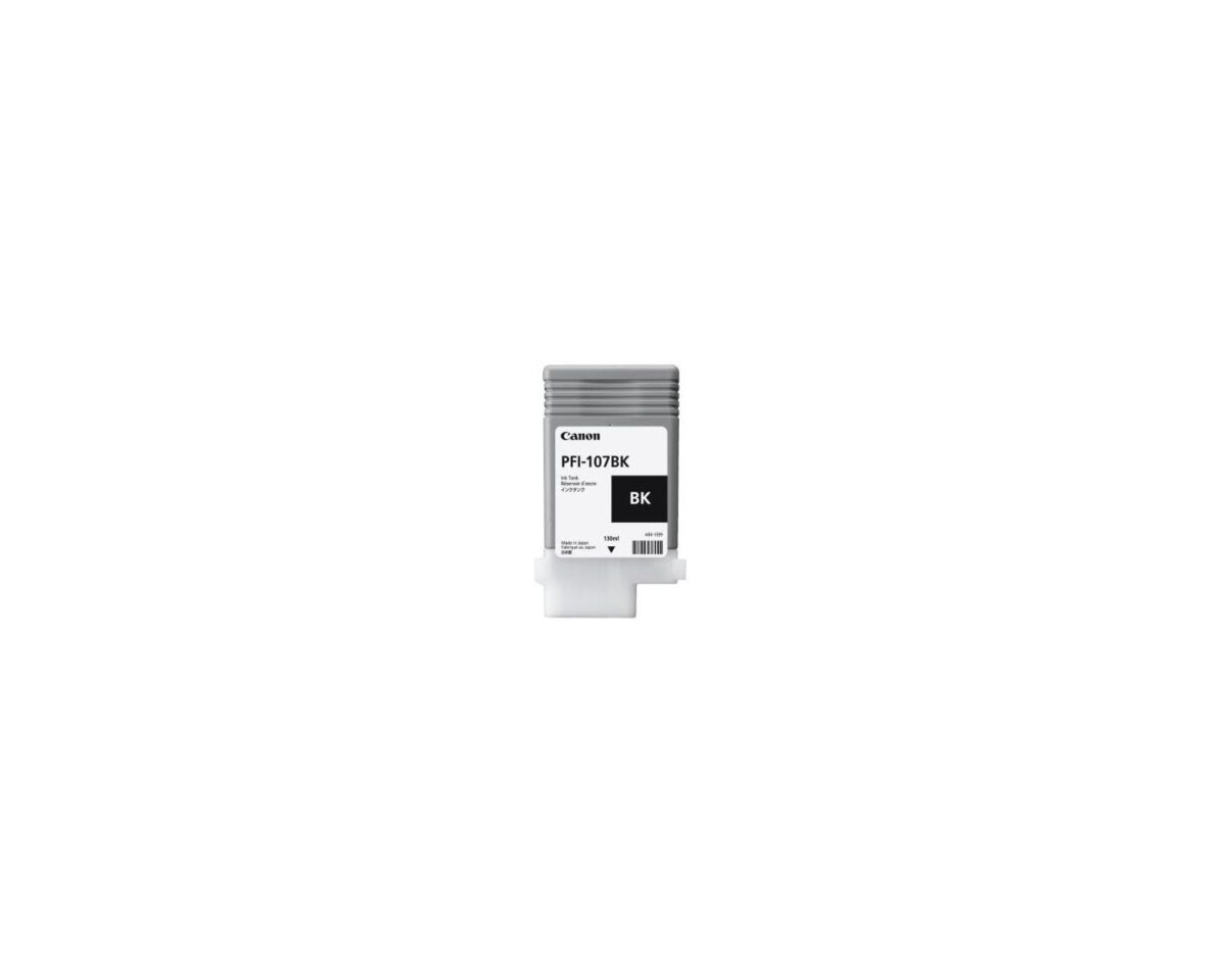 Alternative view of Tinta Canon PFI-107BK Negro (6705B001)