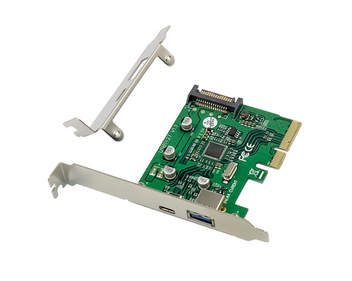 Alternative view of Controladora CONCEPTRONIC PCIe USB-A/C 3.1 (EMRICK09G)