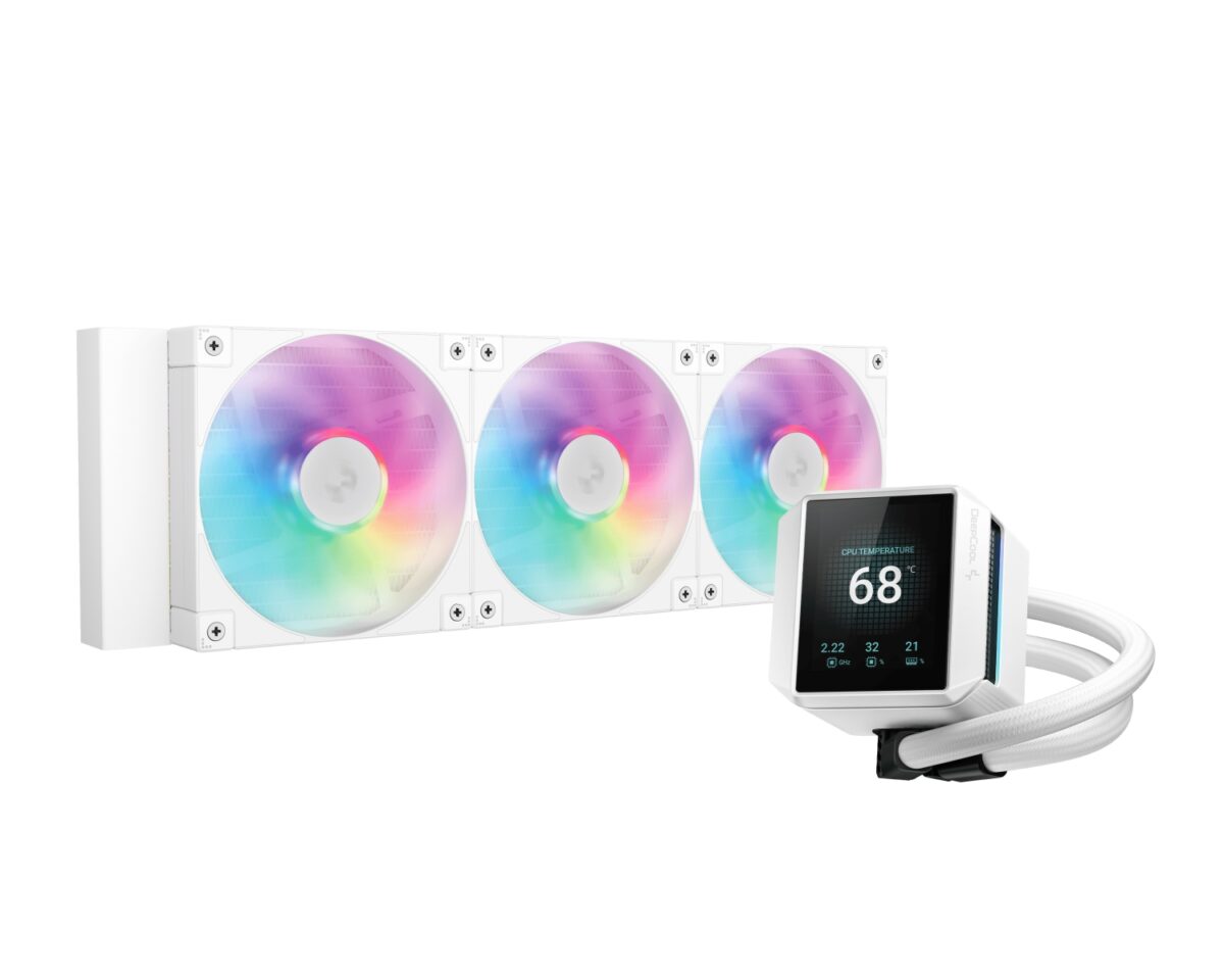 Alternative view of Ref. Liq. DeepCool Mystique 360WH (R-LX360-WHDSNMCP-G1)