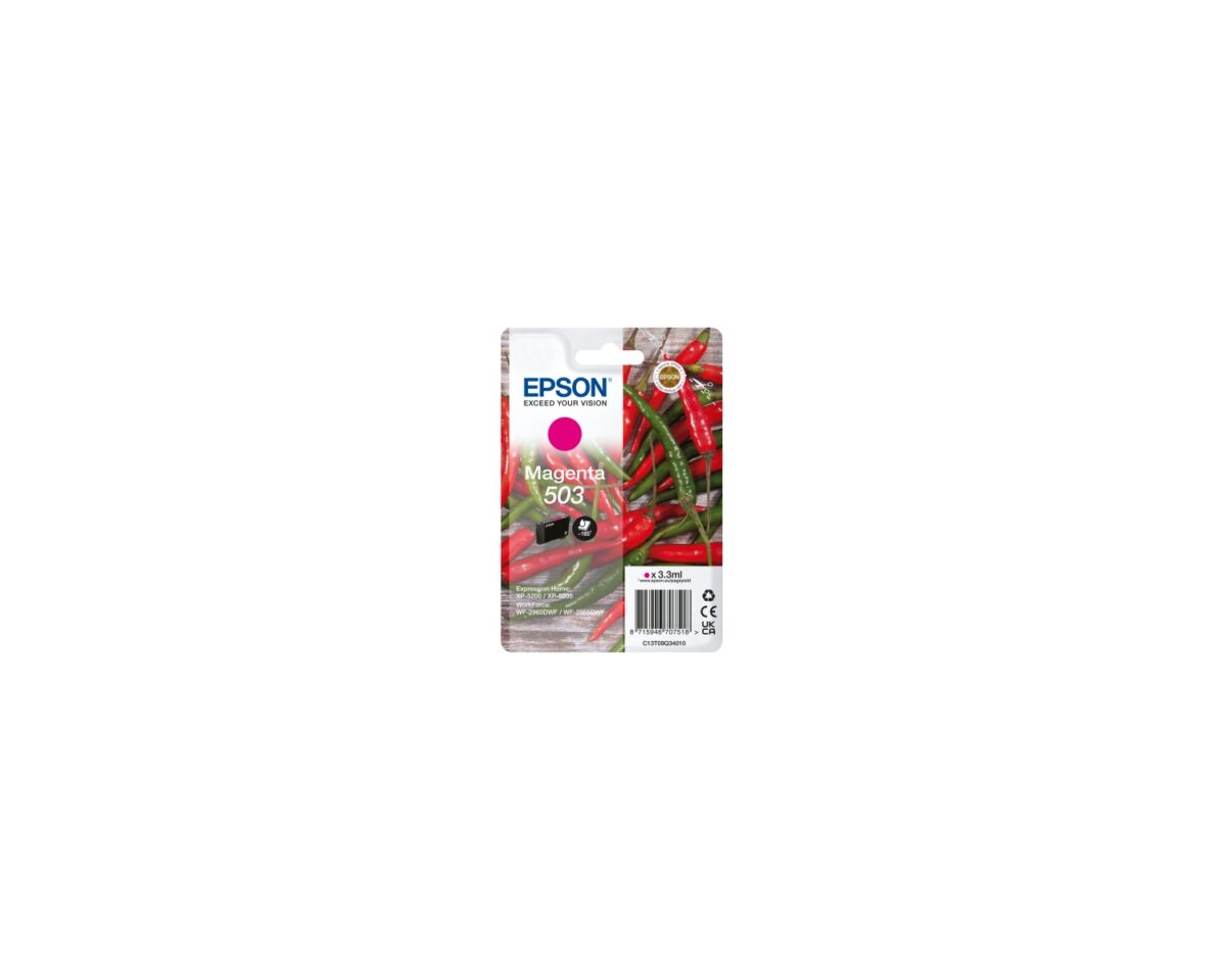 Alternative view of Tinta Epson 503 Magenta 3.5ml (C13T09Q34020)