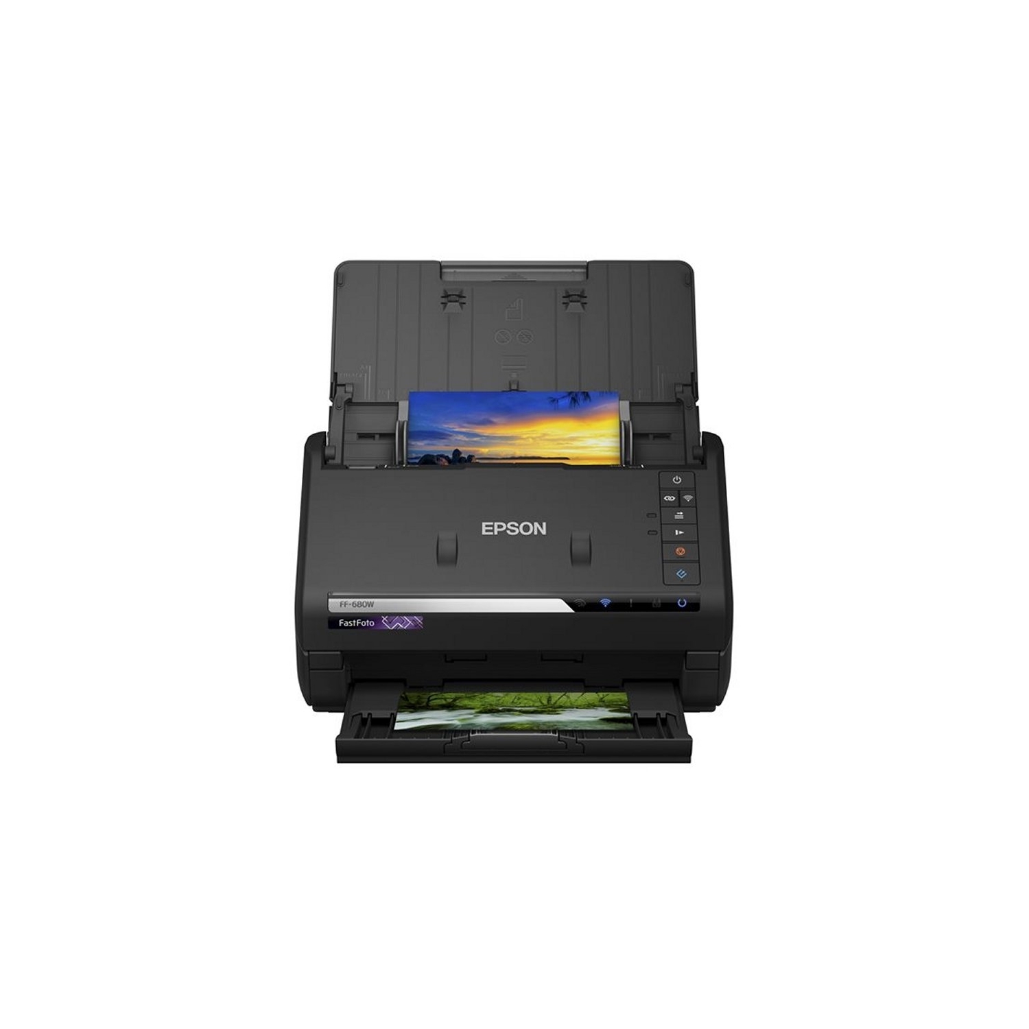 Escáner Epson FastFoto FF-680W A4 Negro (B11B237401) - Imagen 2