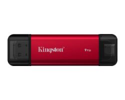 SSD Kingston 1Tb Dual USB-A/C 3.1 Negro/Rojo (SPSD/1TB)