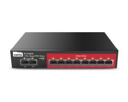 Switch NETIS 10xRJ45 GbE PoE 120W Negro (P110GC)