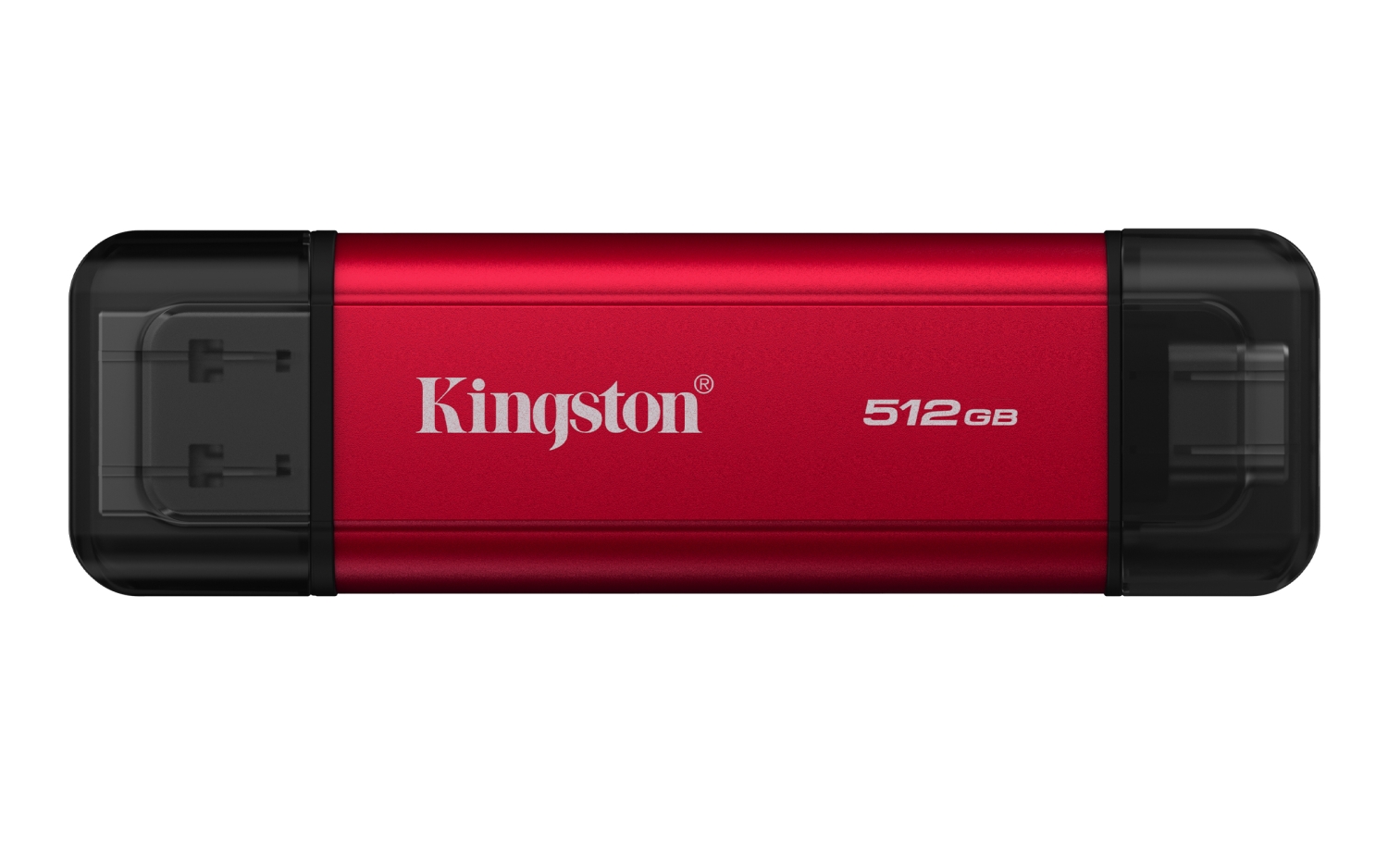 SSD Kingston 512Gb Dual USB-A/C 3.1 Negro/Rojo (SPSD/51 - Imagen 2