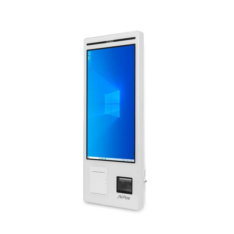 KIOSKO AUTOSERVICIO AVPOS SUELO 22 I3 10TH/8GB/256GB/WIFI/PRINTER/2D/W11P WHITE - Imagen 6
