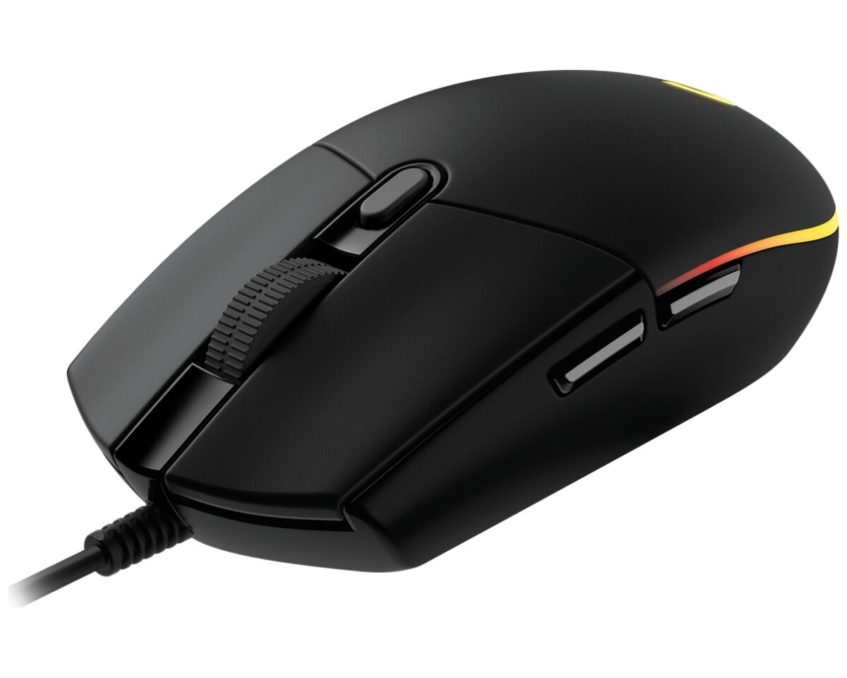 Alternative view of Ratón Gaming LOGITECH G102 USB-A Negro (910-005823)