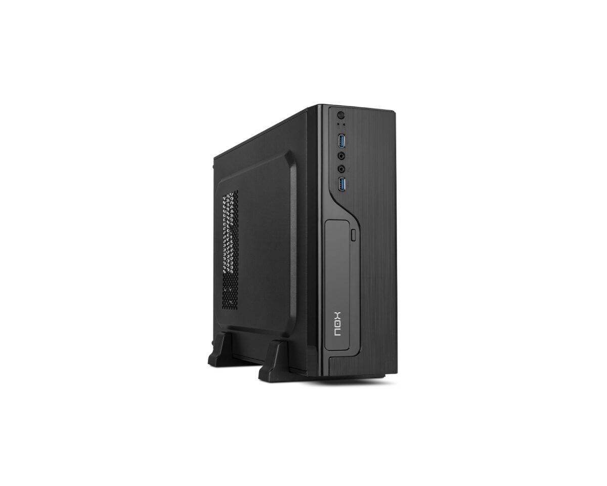 Alternative view of Caja NOX Slim 500W USB 3.0 ITX mATX Negra (NXLITE070)