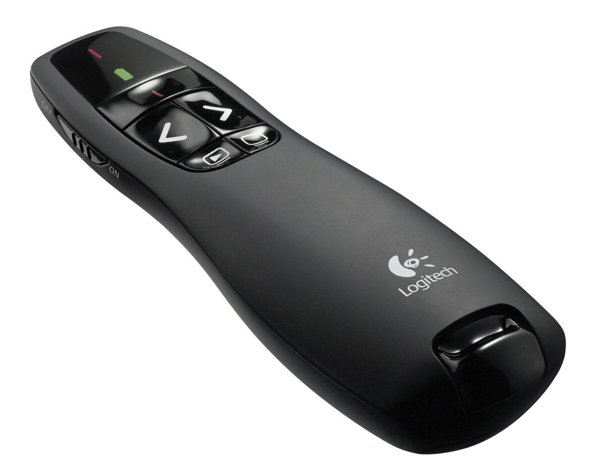 Alternative view of Presenter LOGITECH R400 RF 2.4GHz Negro (910-001356)