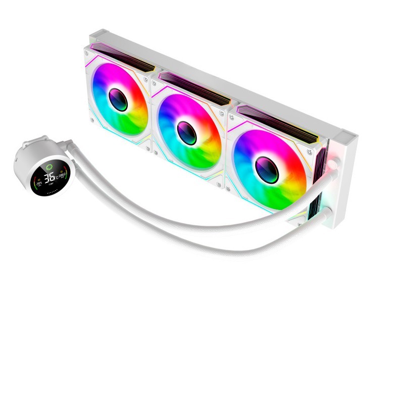 REFRIGERACION LIQUIDA CPU ICEBERG ARGB 360MM DIGITAL WHITE