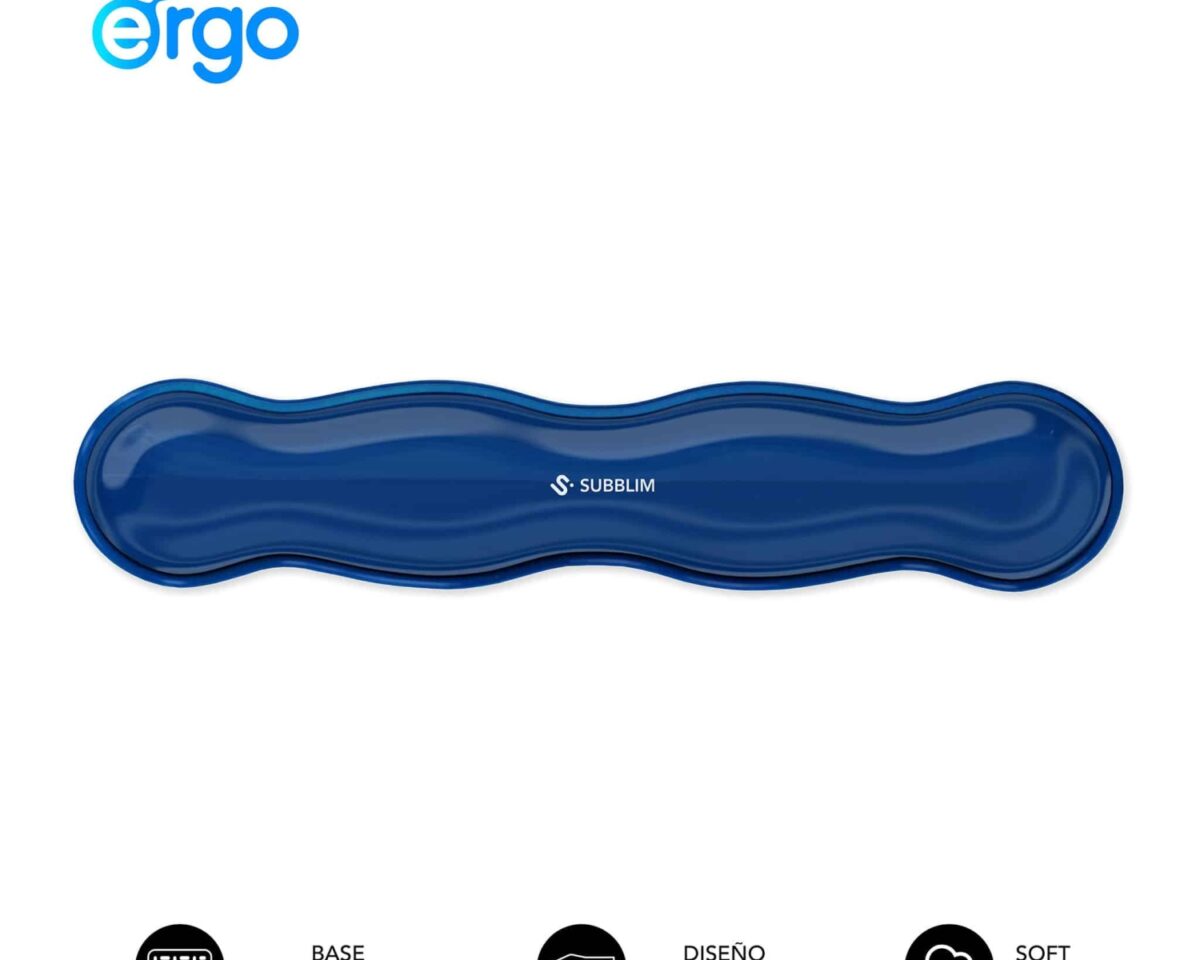 Alternative view of Reposamuñecas SUBBLIM Ergo Cristal Flex (SUBMP-04E080)