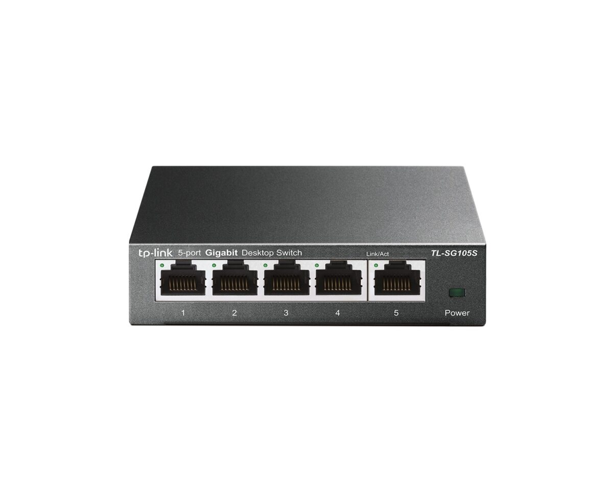 Alternative view of Switch TP-Link 5xRJ45 GbE Negro (TL-SG105S)