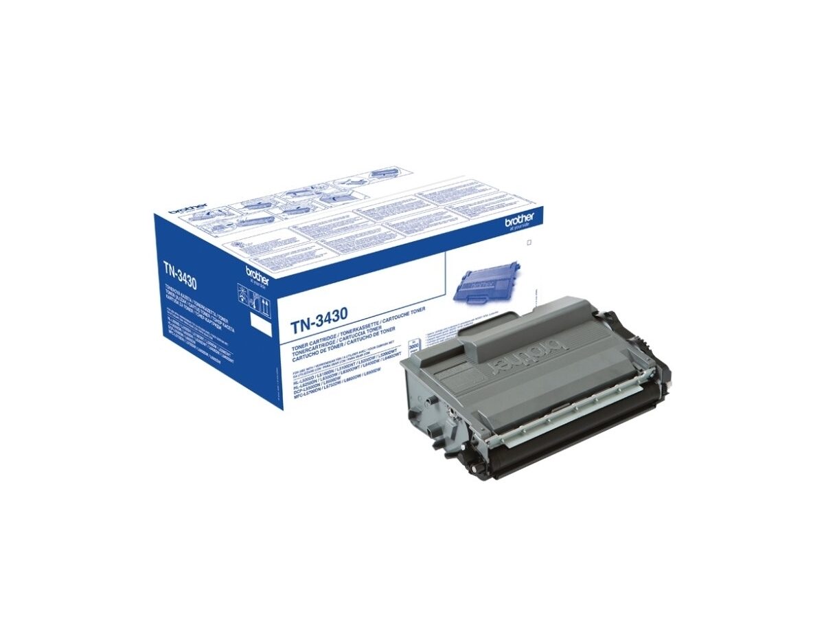 Alternative view of Toner Brother Laser Negro 3000 páginas (TN-3430)