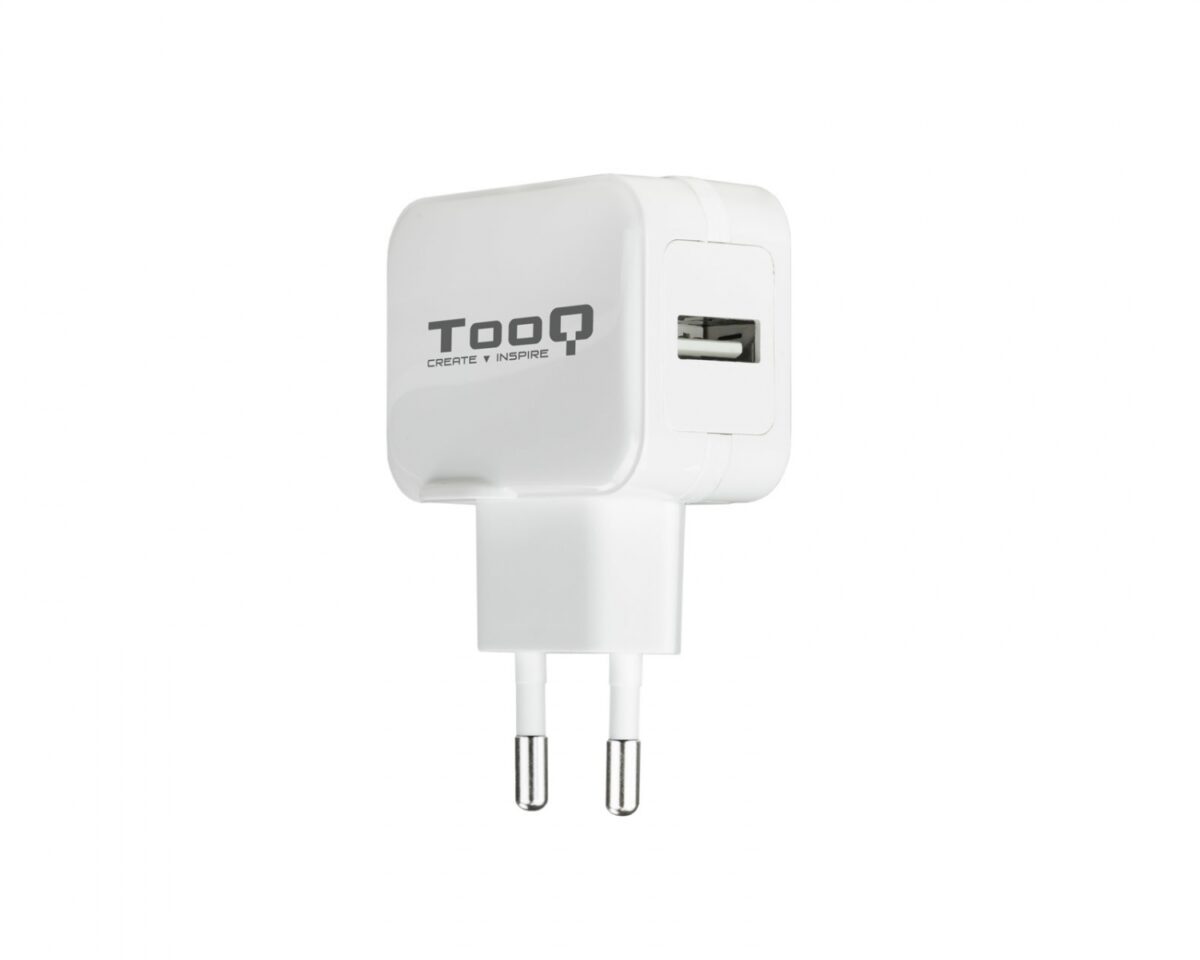 Alternative view of Cargador de Pared TooQ 12W USB 2.0 Blanco (TQWC-1S01WT)
